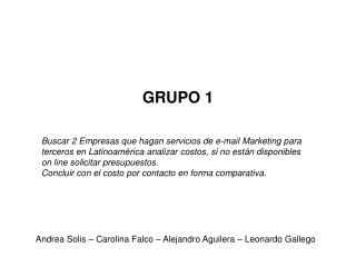 GRUPO 1