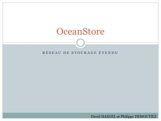 OceanStore