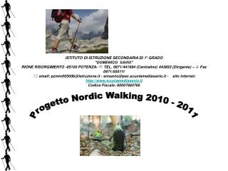 Progetto Nordic Walking 2010 - 2011