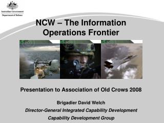 NCW – The Information Operations Frontier