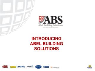INTRODUCING ABEL BUILDING SOLUTIONS