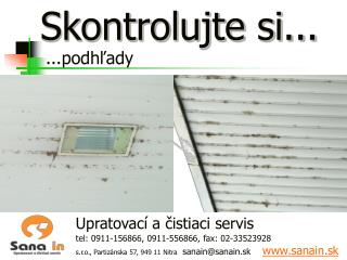 Skontrolujte si...