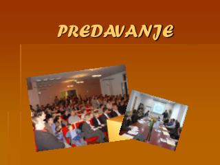 PREDAVANJE