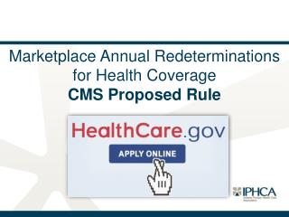 Marketplace Annual Redeterminations for Health Coverage CMS Proposed Rule