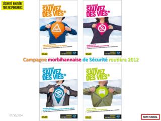 Campagne morbihannaise de Sécurité routière 2012