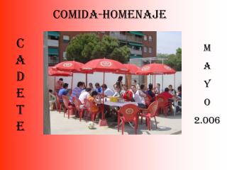 Comida-Homenaje