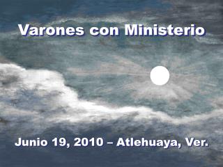 Varones con Ministerio