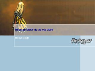 Réunion S NCF du 25 mai 2004