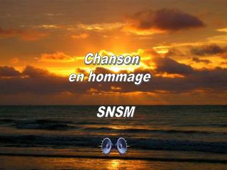 Chanson en hommage SNSM