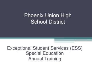 Phoenix Union High School District