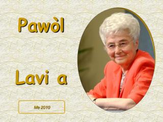 Pawòl Lavi a