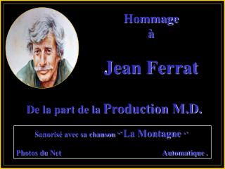 Hommage à Jean Ferrat