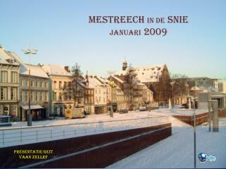 Mestreech in de snie Januari 2009