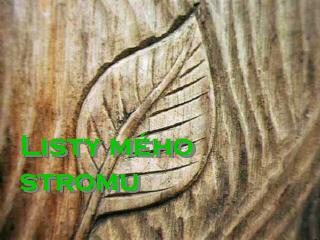 Listy mého stromu