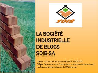 la société Industrielle de blocs SOIB-SA