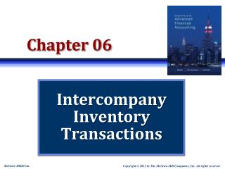 Intercompany Inventory Transactions