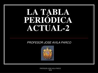 LA TABLA PERIÓDICA ACTUAL-2