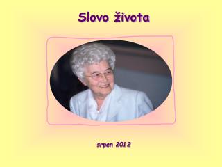 Slovo života