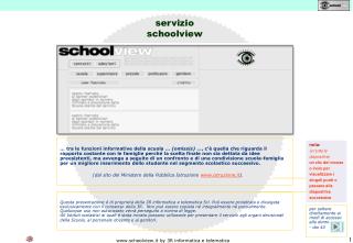 servizio schoolview