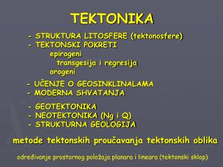 TEKTONIKA