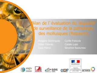 Bilan de l ’ évaluation du dispositif de surveillance de la pathologie des mollusques (Repamo)