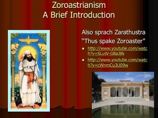 Zoroastrianism A Brief Introduction