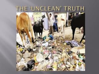 The ‘Unclean’ Truth