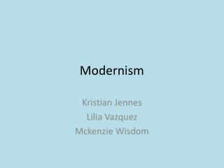 Modernism