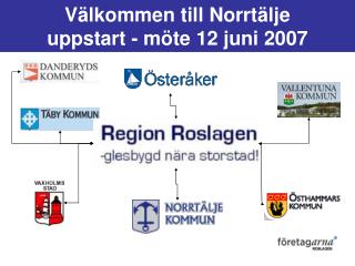 Välkommen till Norrtälje uppstart - möte 12 juni 2007