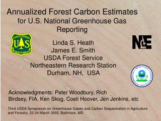 Annualized Forest Carbon Estimates for U.S. National Greenhouse Gas Reporting