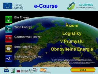 Řízení Logistiky v Průmyslu Obnovitelné Energie
