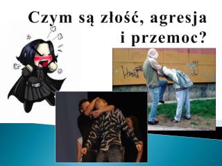 Czym są złość, agresja i przemoc?