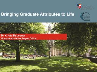 Bringing Graduate Attributes to Life
