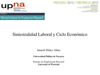 Siniestralidad Laboral y Ciclo Económico