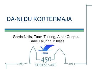 IDA-NIIDU KORTERMAJA