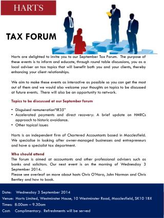 Date: Wednesday 3 September 2014