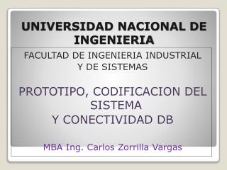 UNIVERSIDAD NACIONAL DE INGENIERIA