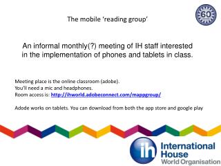 The mobile ‘ reading group ’