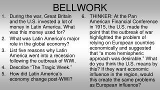 BELLWORK