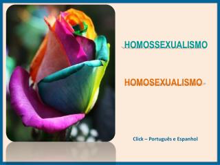 HOMOSSEXUALISMO