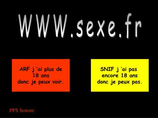 WWW.sexe.fr