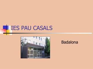 IES PAU CASALS