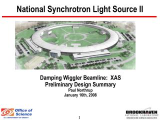 National Synchrotron Light Source II