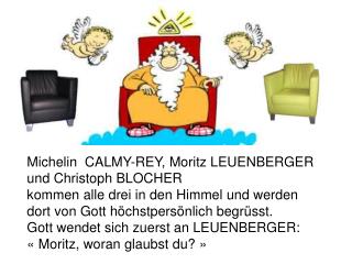 Michelin CALMY-REY, Moritz LEUENBERGER und Christoph BLOCHER