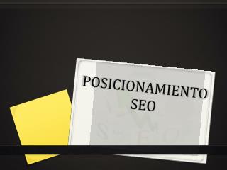 POSICIONAMIENTO SEO