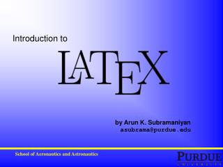 Introduction to