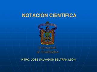 NOTACIÓN CIENTÍFICA