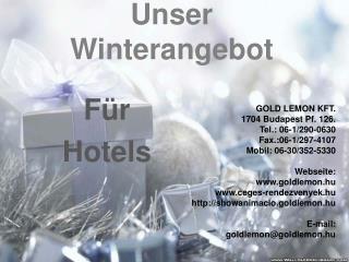 Unser Winterangebot