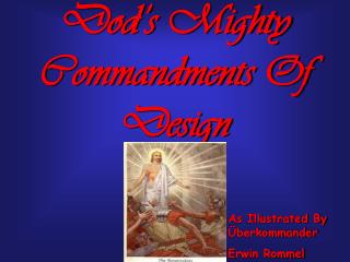 Dod’s Mighty Commandments Of Design