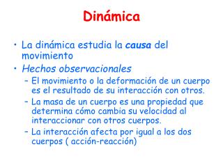 Dinámica